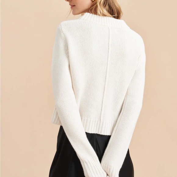La Ligne Mini Marin Sweater in cream in size XS - Picture 4 of 8